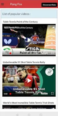 PongFox Table Tennis android App screenshot 0